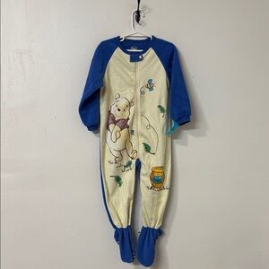 Disney Blue and Cream Winnie the Pooh One Piece
